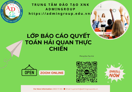 KHÓA HỌC LỚP BÁO CÁO QUYẾT TOÁN